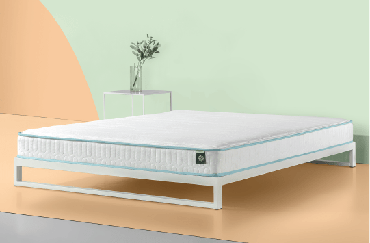 Zinus biofusion memory foam store hybrid spring mattress