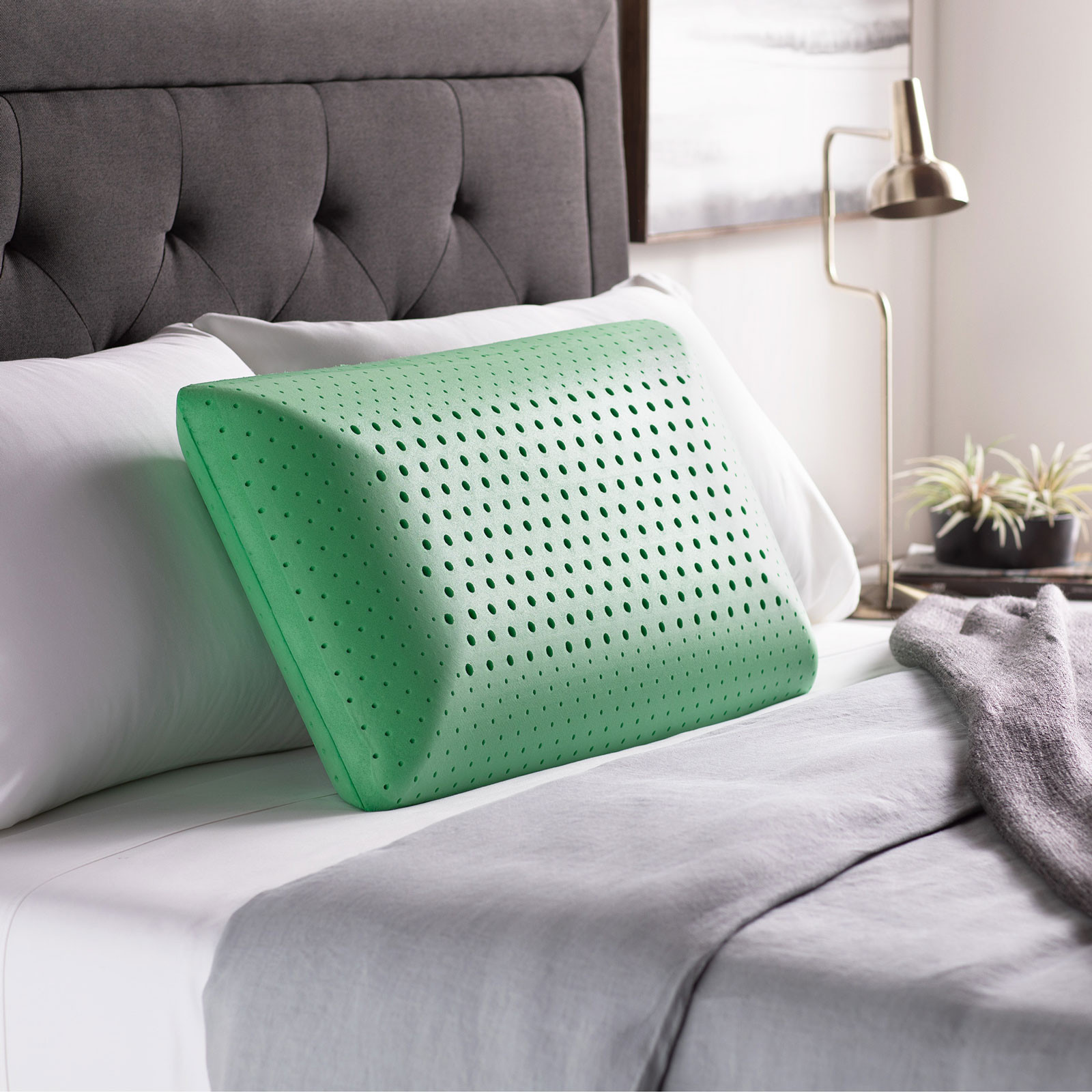 Malouf memory foam outlet pillow