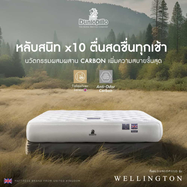 ที่นอน Dunlopillo รุ่น Wellington Mattress City ประเทศไทย