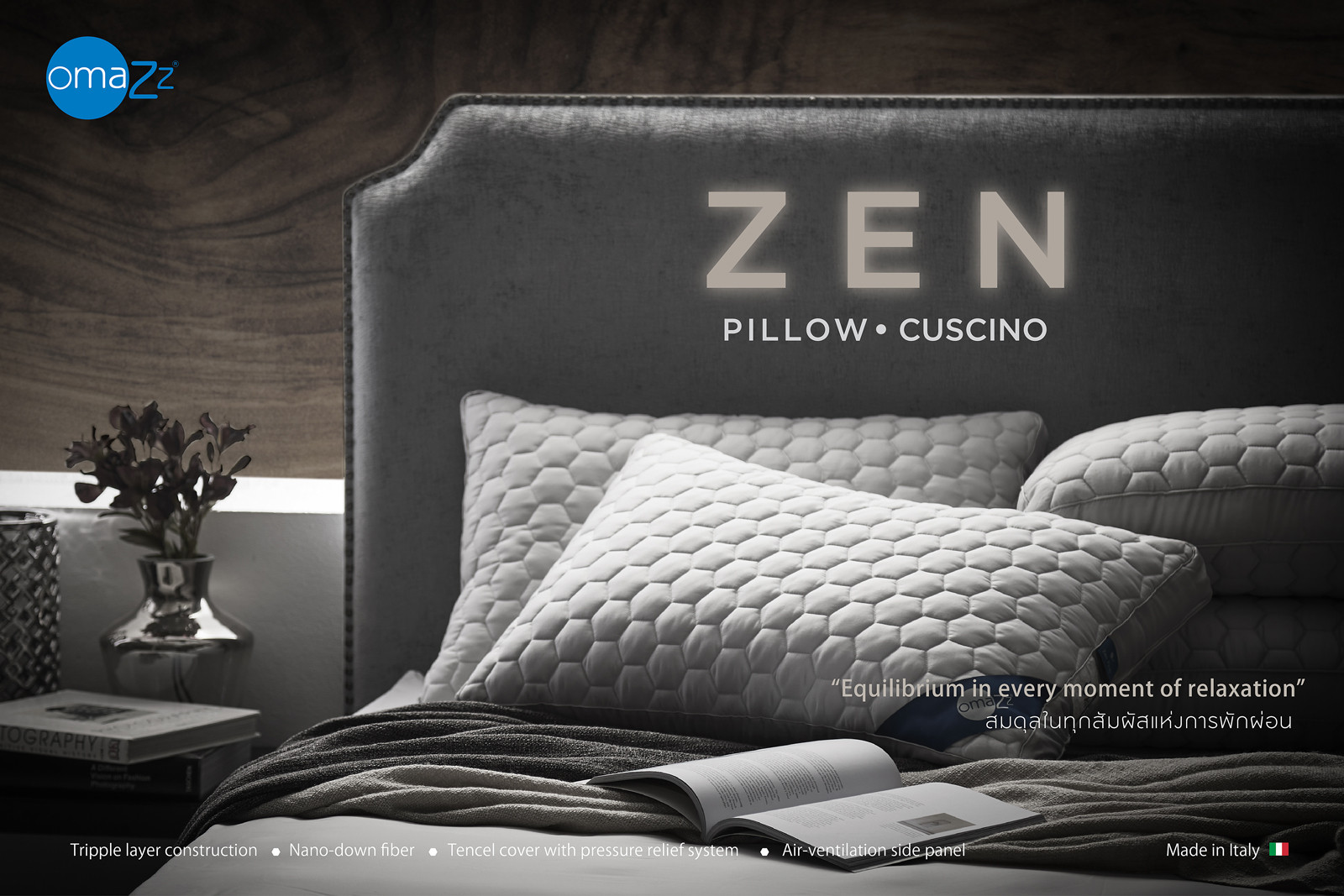 Omazz® - Zen Pillow  Mattress City Thailand