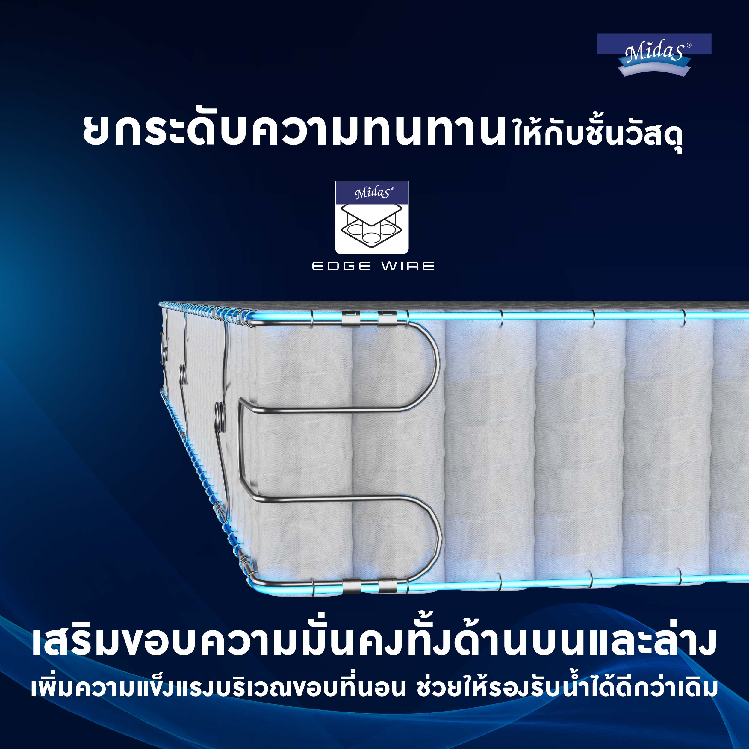Midas Mattress FREEDOM Mattress City Thailand