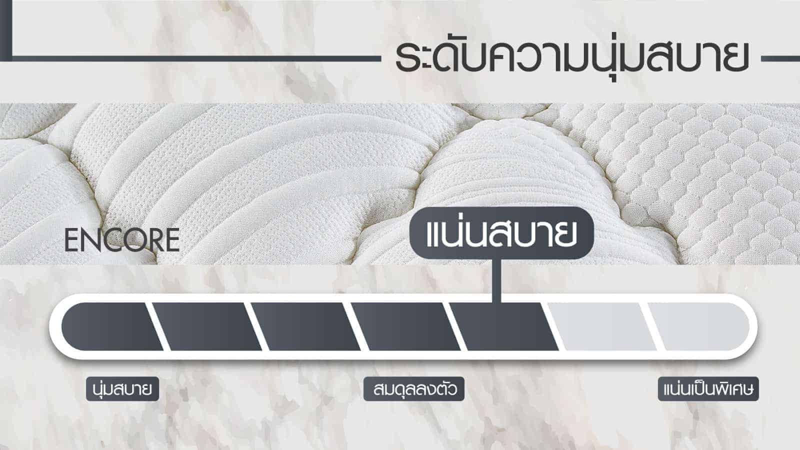 ที่นอน LOTUS รุ่น Encore (Privacy Tech) Mattress City ประเทศไทย