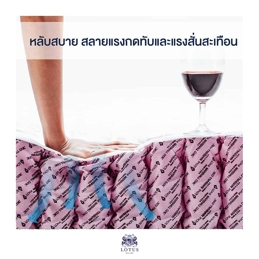 ที่นอน Lotus รุ่น Sanford Mattress City ประเทศไทย