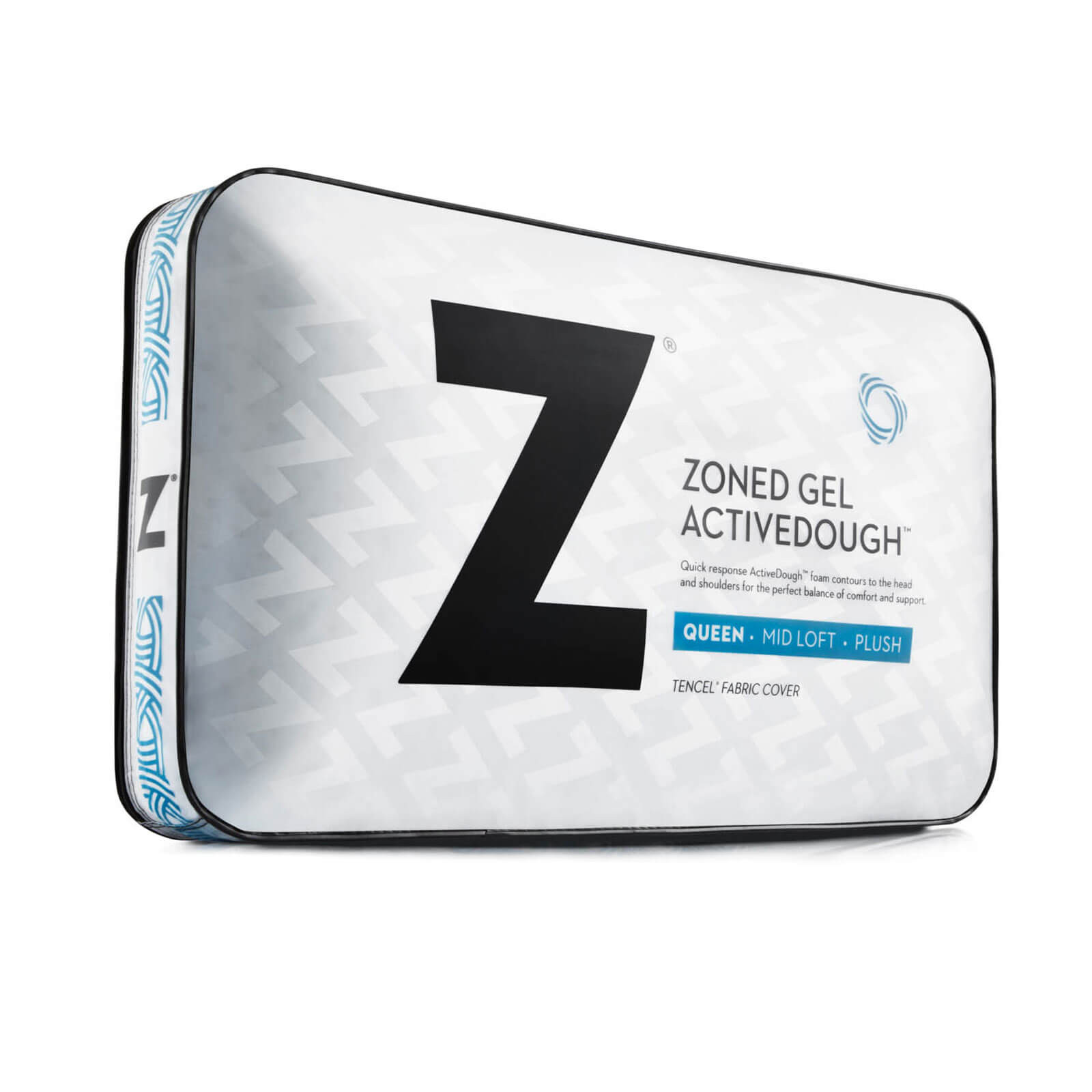 Z zoned memory foam clearance pillow